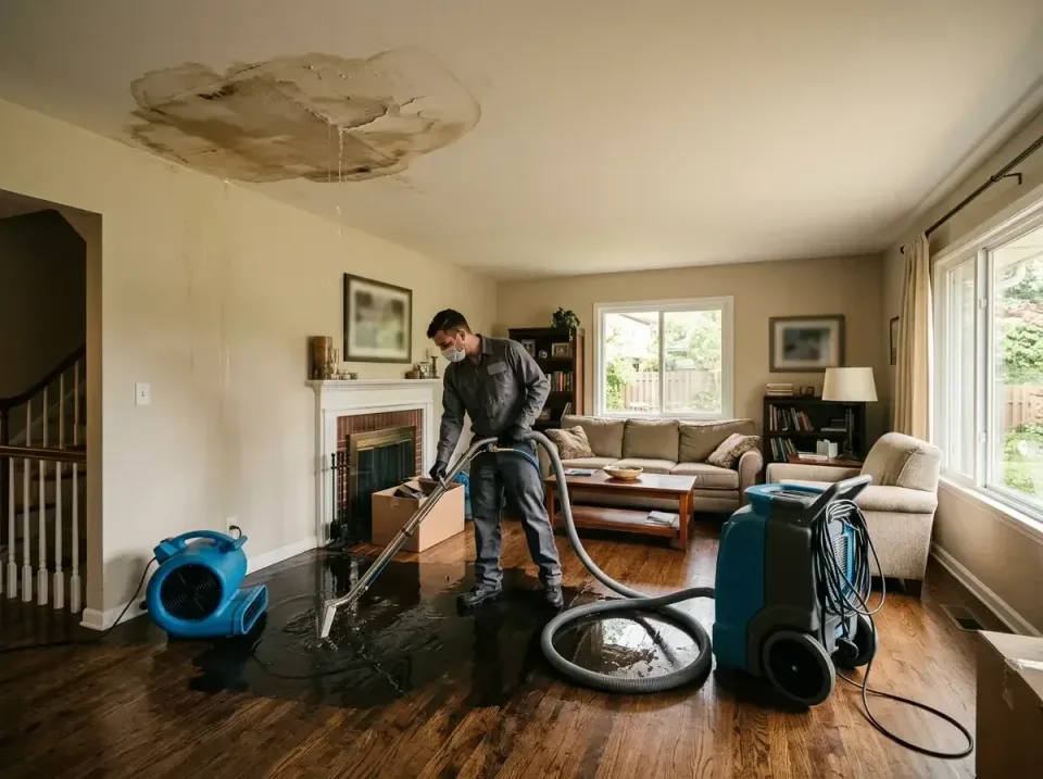 attic-pipe-burst-ceiling-drip-008 — frequently asked questions, Water Damage Restoration & Carpet Care in Lake Monticello, VA